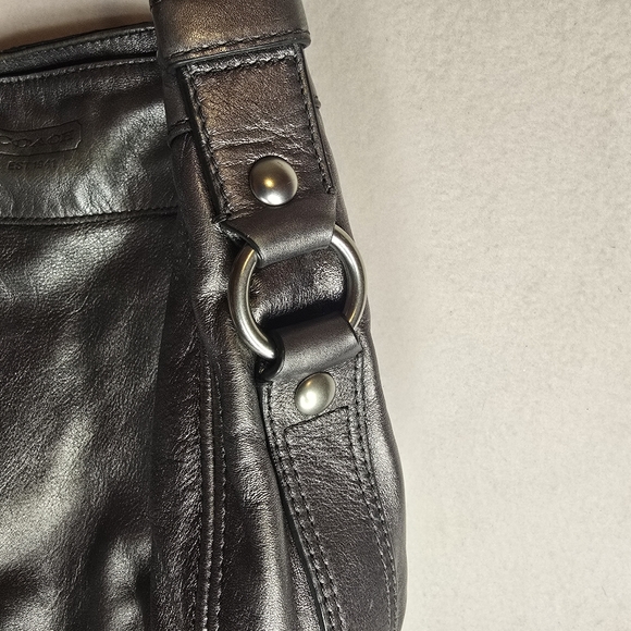 Coach Metallic Hobo Ladies Bag Purse No. C1032-F14706 - Picture 7 of 14